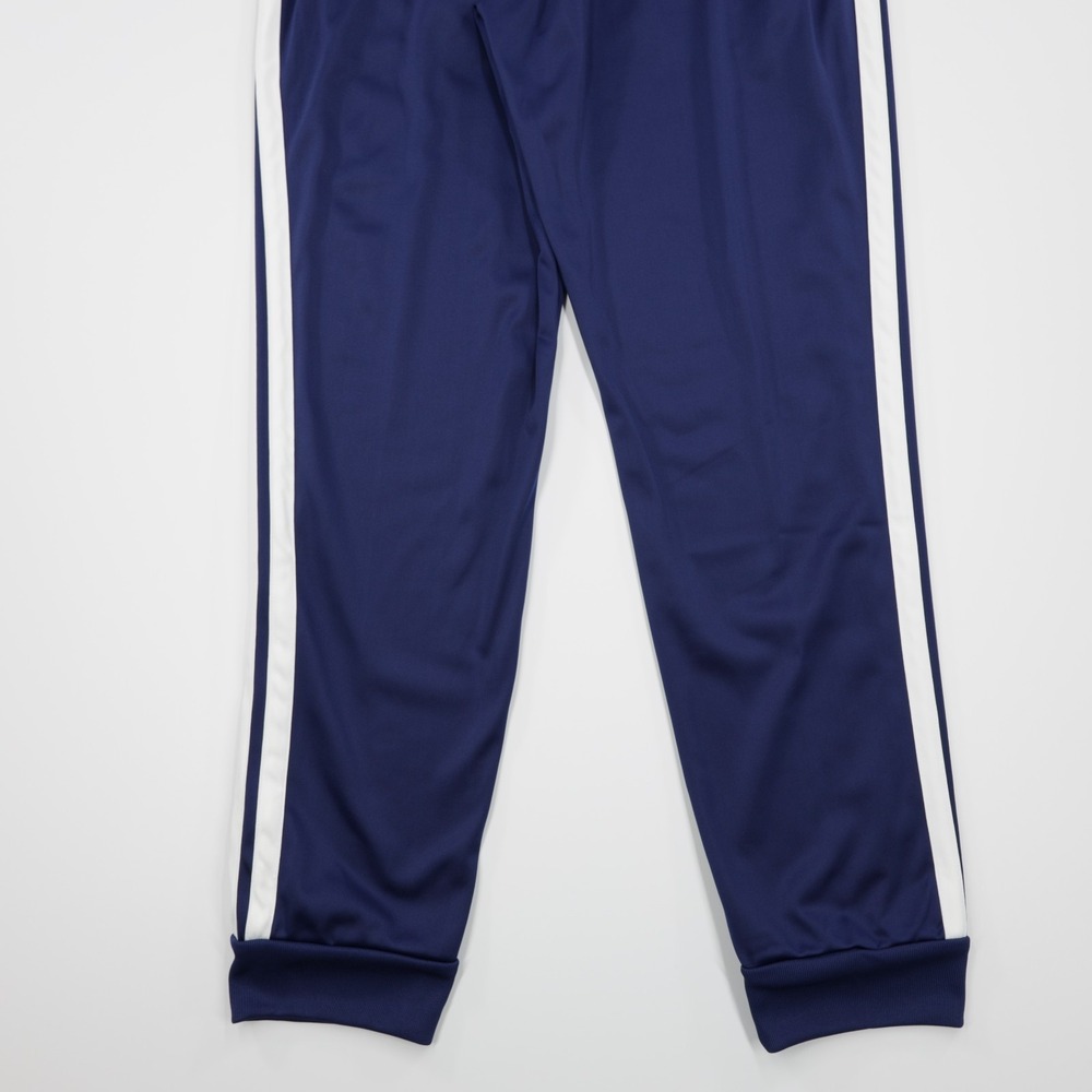 Adidas Men's 3 Stripes Tricot Regular Tapered Lightweight Track‎ Pants Blue M - Picture 7 of 13